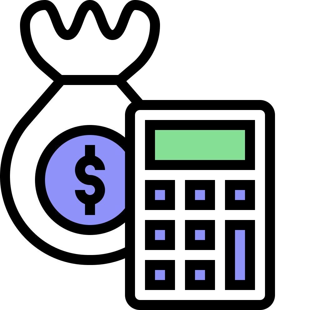 Cost planning icon